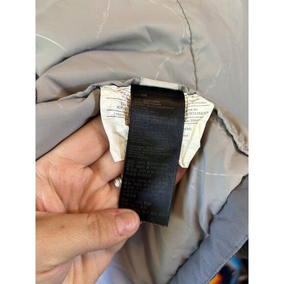 MARMOT Dark Gray 800 Fill Down Puffer Vest Lightweight Quilted Women's Size S - Picture 13 of 13